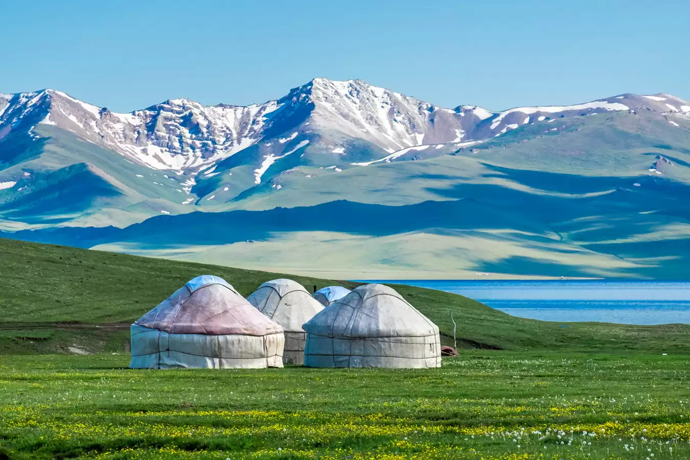 Exploring Kyrgyzstan's untouched nature with horses, yurts, and mountain scenery